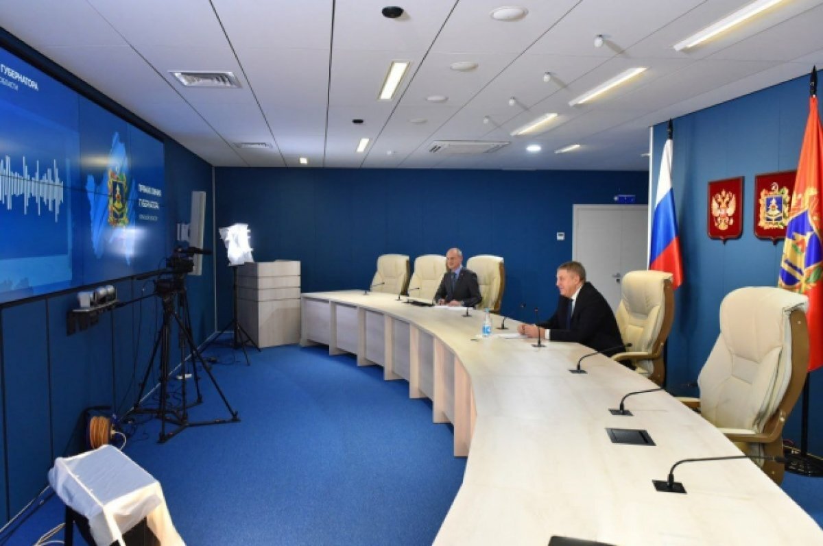    Александр Богомаз поблагодарил брянцев за активное участие в прямой линии