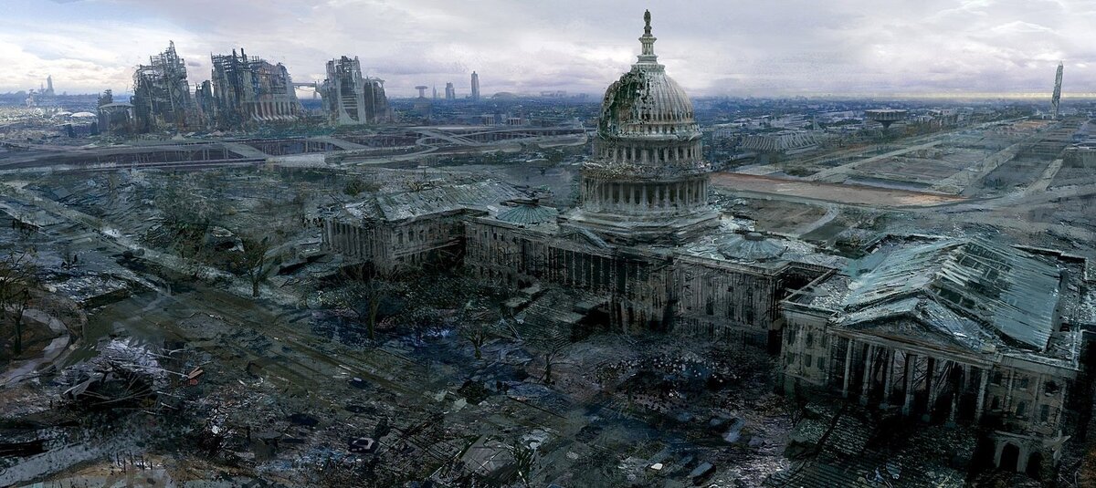 Концепт-арт Falllout 3