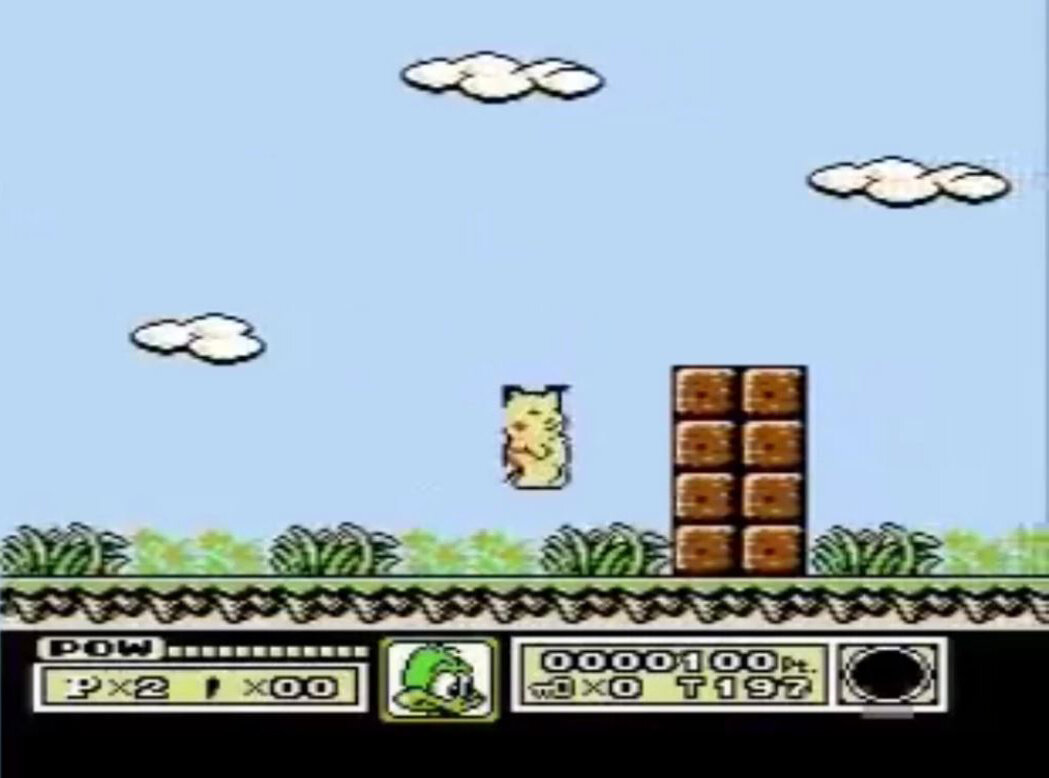 Пикачу, которого я НЕ заслужил! (хак игры "Tiny Toon Adventures", в который я играл вместо нормального "Tiny Toon Adventures")