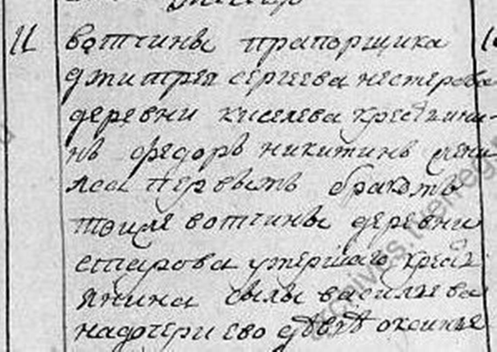 Ревизские сказки 1795 года