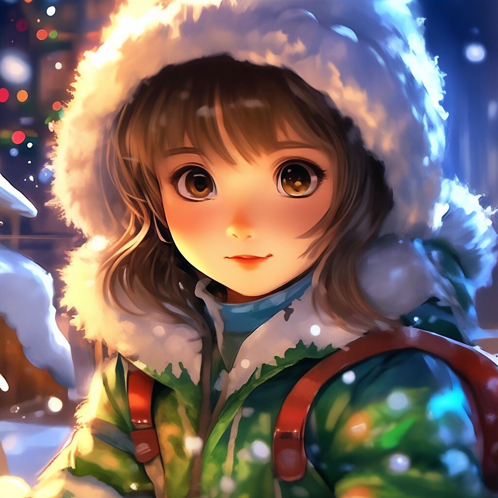 Девочка Ю ( нейросеть) 