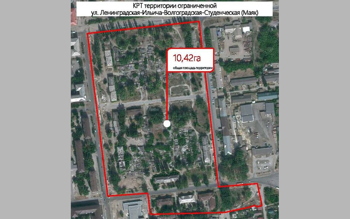    В Липецке продают участок под строительство детского сада и 25-этажных домов Фото из материалов закупки
