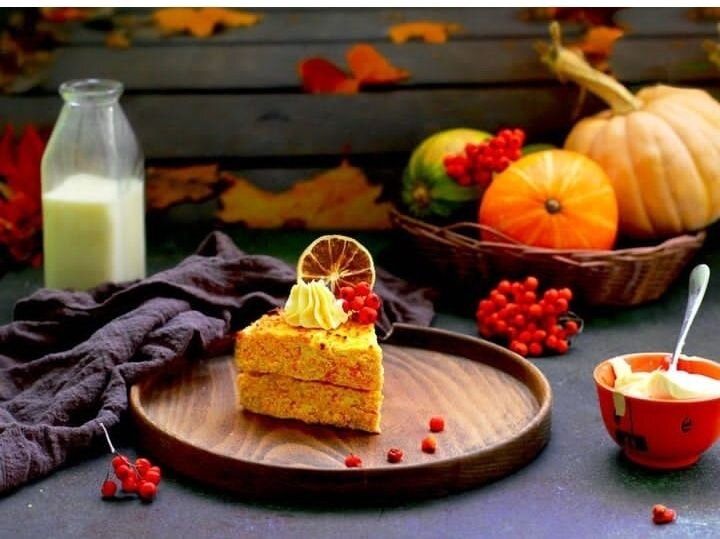 Творожная запеканка с тыквой от Елены Некрасовой. https://t.me/urbanistka_vl