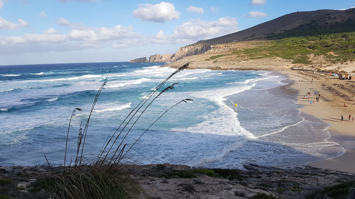 пляж на северо-востоке острова