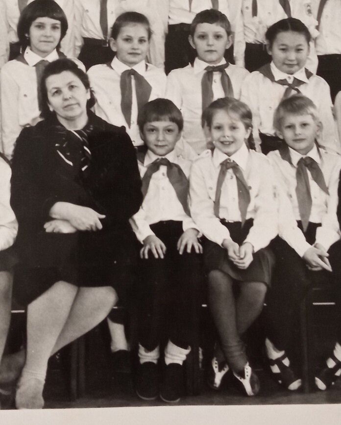 Мы в 1986г. 3"А"