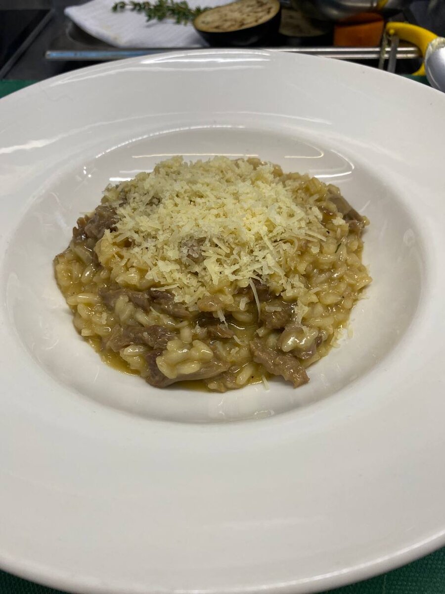 Ризотто с ягненком #chefmfkos