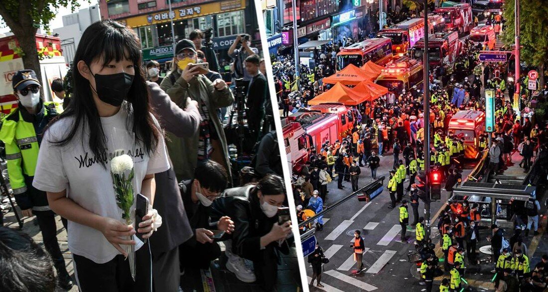 Хеллоуин в 2022 году. Сеул, трагедия на Итэвоне.