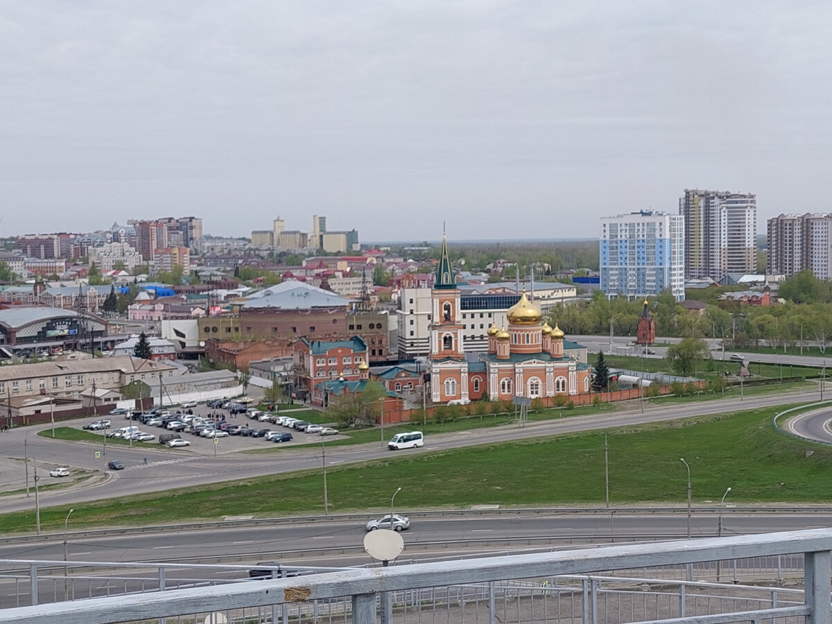 Барнаул, вид с набережной. Фото автора.