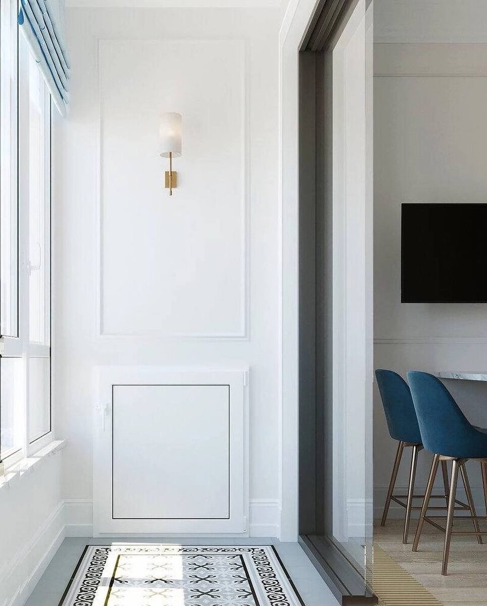 •ОДНОКОМНАТНАЯ КВАРТИРА 36 КВ.М.•Элегантный интерьер в стиле ...