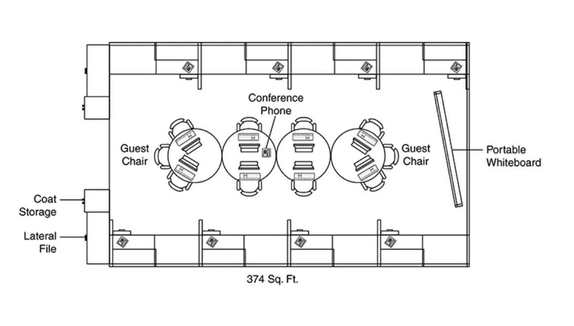 Первый прототип рабочего пространства команды
