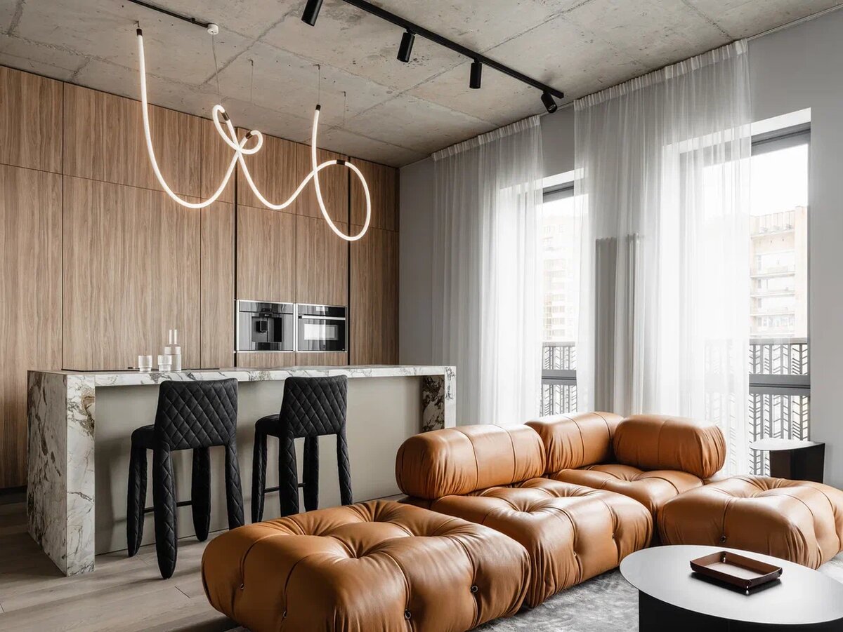 Диван из проекта в ЖК THE MOSTMAN