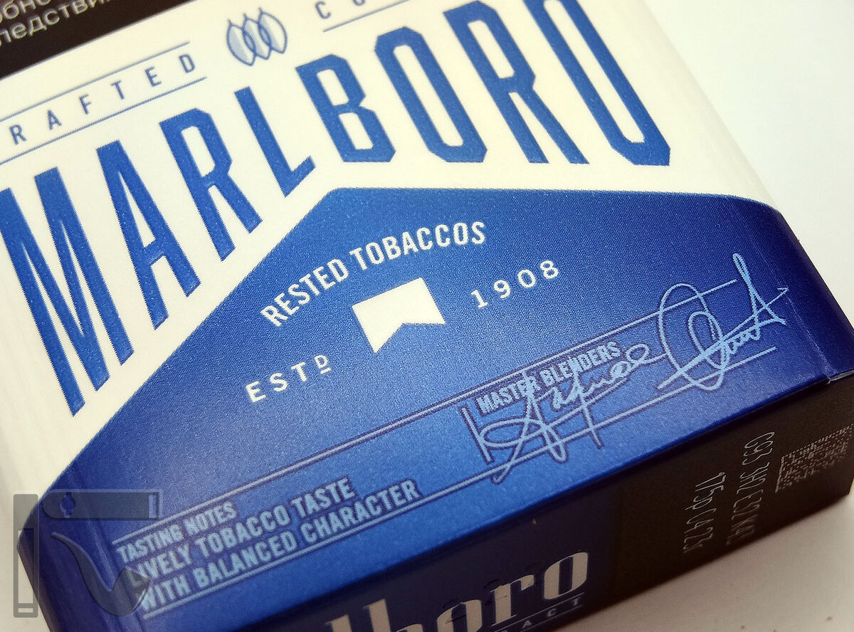 Сигареты Marlboro Crafted. Фото: © канал "Уголок Курильщика"