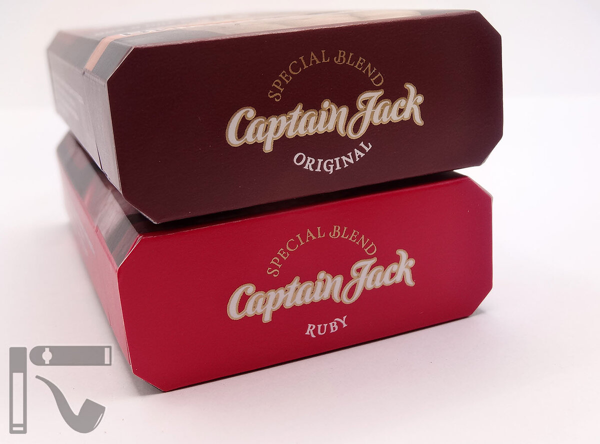 Сигареты Captain Jack Original и Ruby. Фото: © канал "Уголок Курильщика"