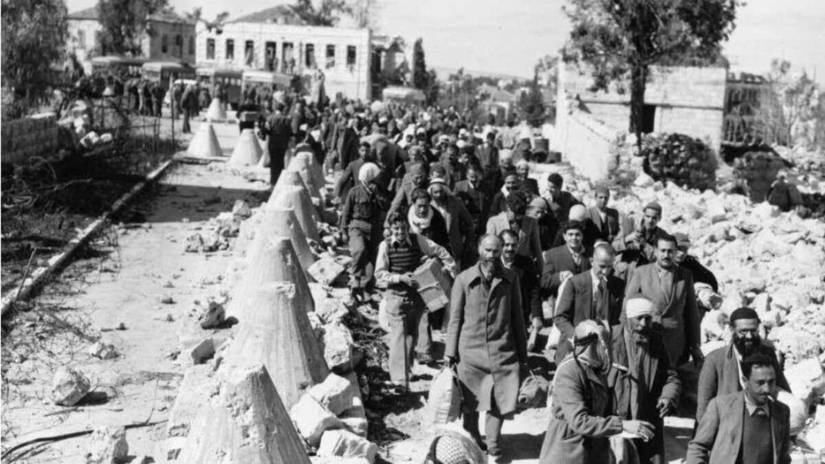 Выселение палестинцев из Палестины, 1948