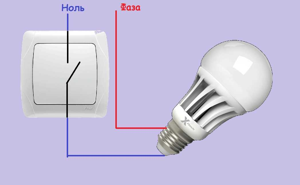 Почему светятся светодиодные лампы при выключенном выключателе на заказ в Москве - Axiomaelectrika