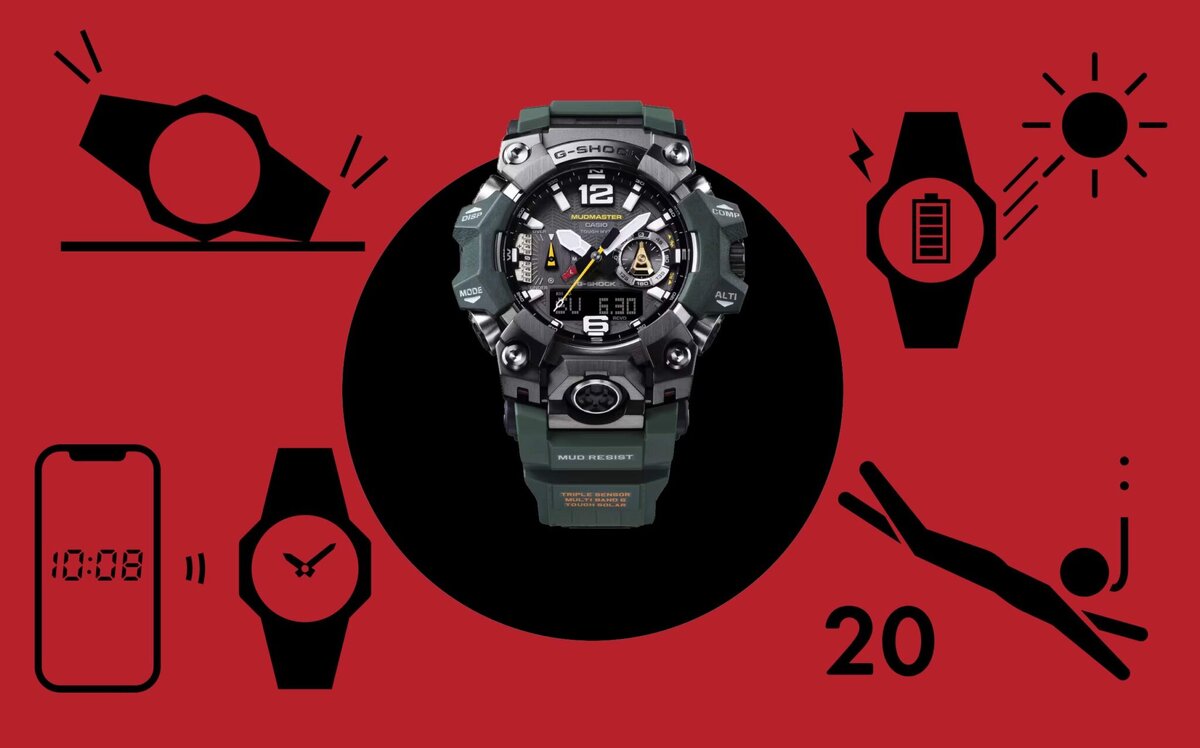 G-SHOCK Mudmaster GWG-B1000-3A