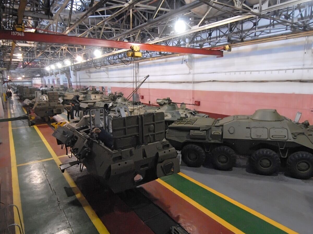    ОАО «Арзамасский машиностроительный завод» в Арзамасе© РИА Новости / Михаил Безносов