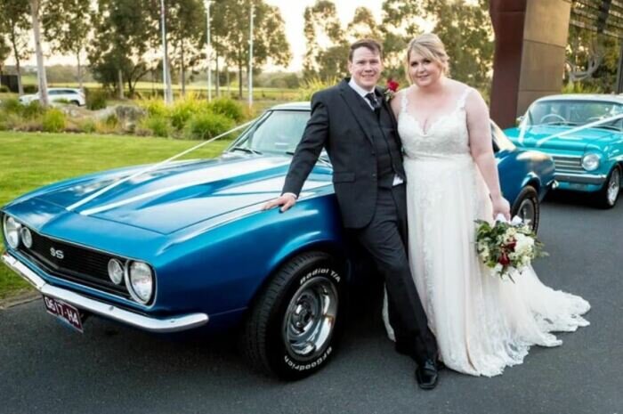  Молодой человек женился. /Фото Тома Теннета в соцсети