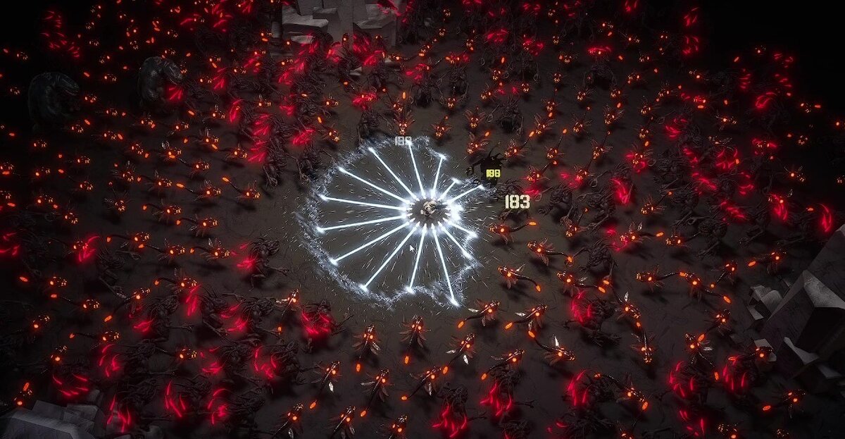 ✅Survivors of the Dawn можно охарактеризовать как классическую игру на выживание кучей оружия и монстров. Survivors of the Dawn создана небольшой инди-студией IndieGiant.-2