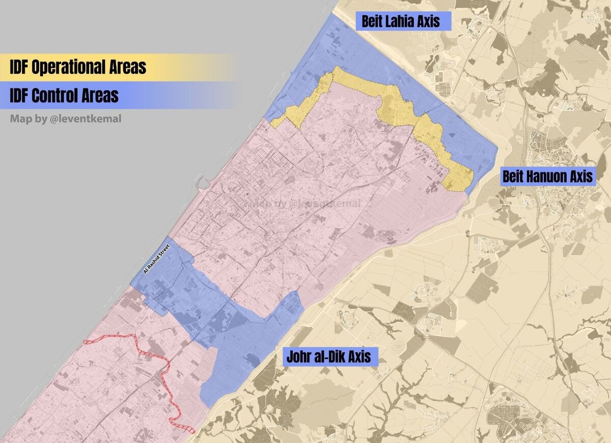 „Der Gazastreifen muss vom Erdboden gewischt werden“, ehemalige israelische Informationsministerin (2012-​13) Galit Distel-​Atbaryan (Abgeordnete der regierenden Likud-Partei), 1.-7. November