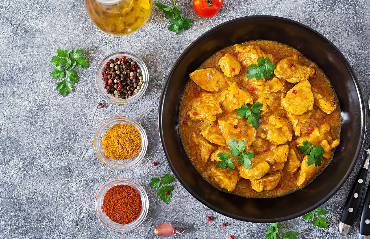 Карри с курицей рецепт – Индийская кухня: Основные блюда. «Еда»