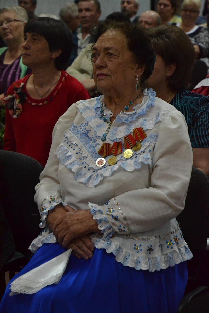 Нина Федоровна Игнатова в 2015 году на встрече земляков – петропавловцев.