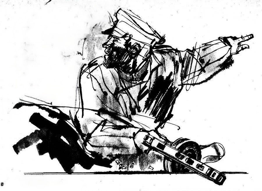 Рисунок Геннадия Новожилова 