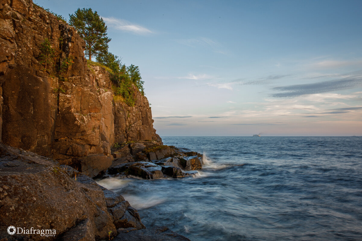 Мыс Красный на закате