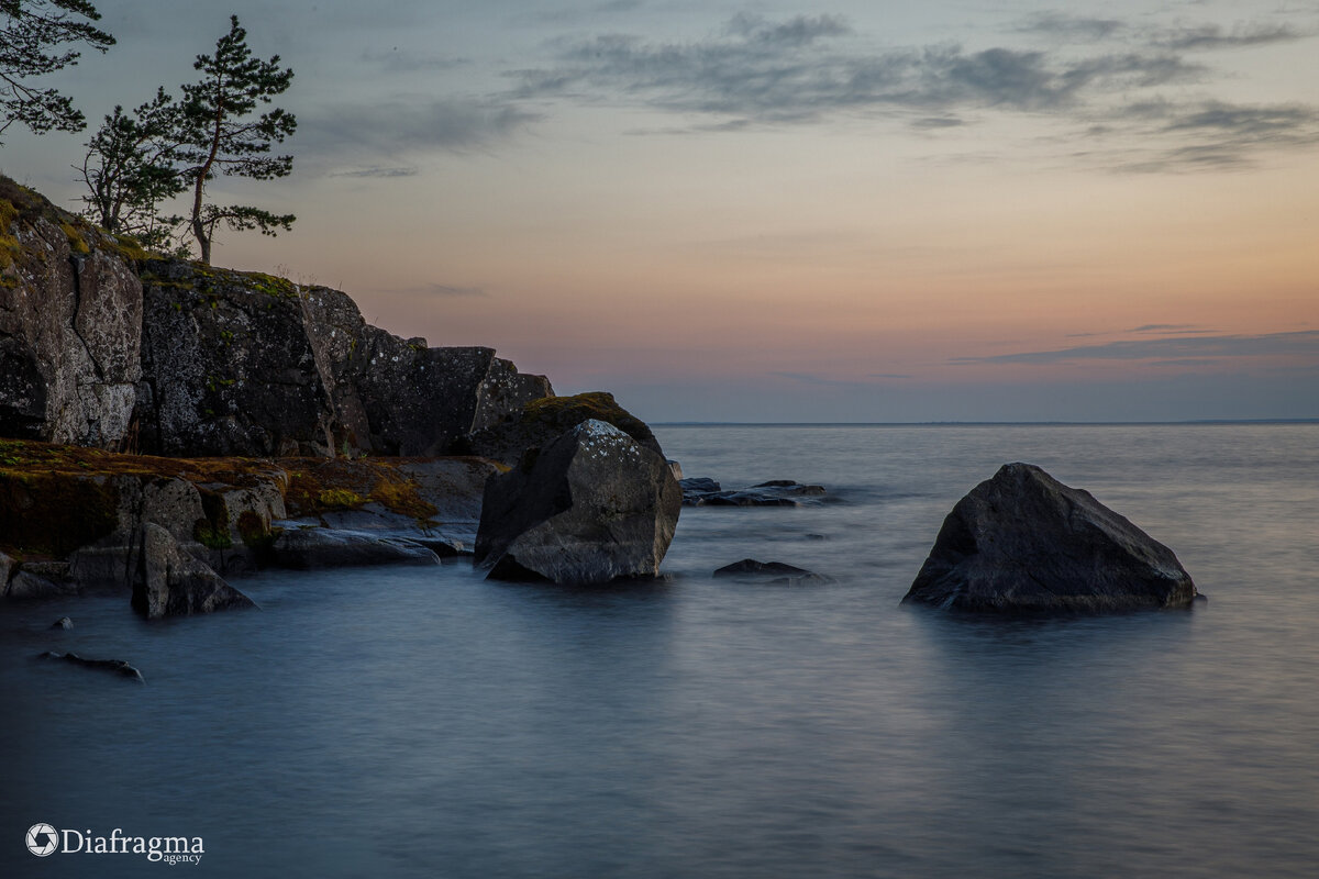 Ладожское озеро у мыса Красный