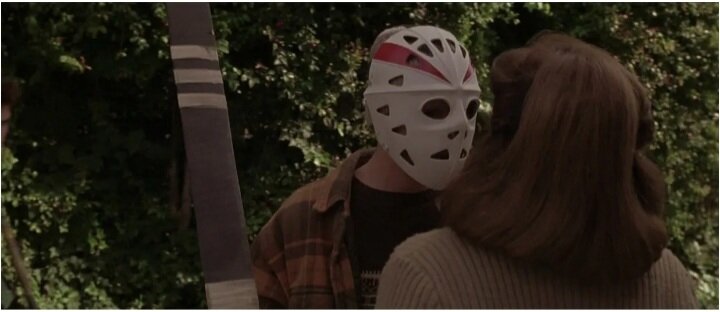 Кадр из фильма "Хэллоуин:20 лет спустя"