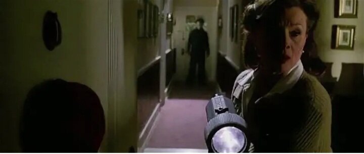 Кадр из фильма "Хэллоуин:20 лет спустя"