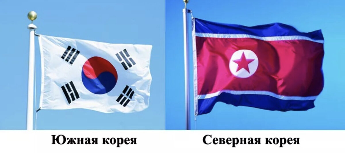 Разница кореи и россии