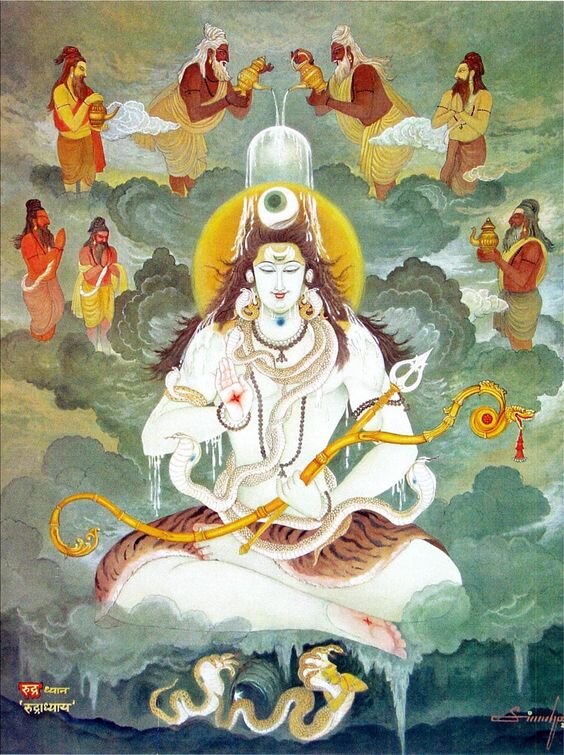 Господь Шива. Художник Sagar / himalayanacademy.com