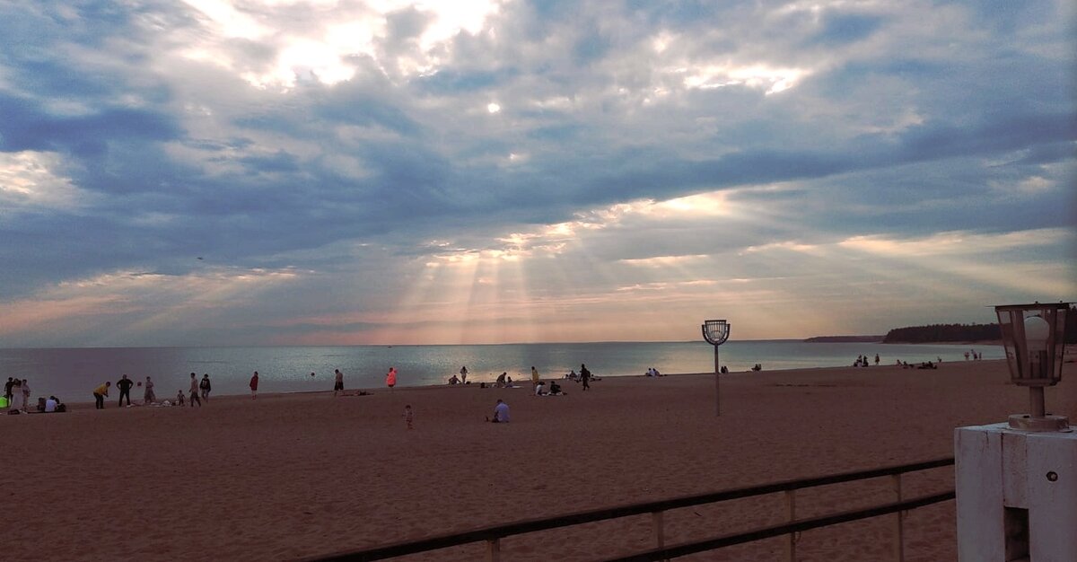 Солнышко садится. Фото автора 