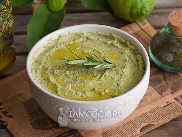 Хумус из брокколи