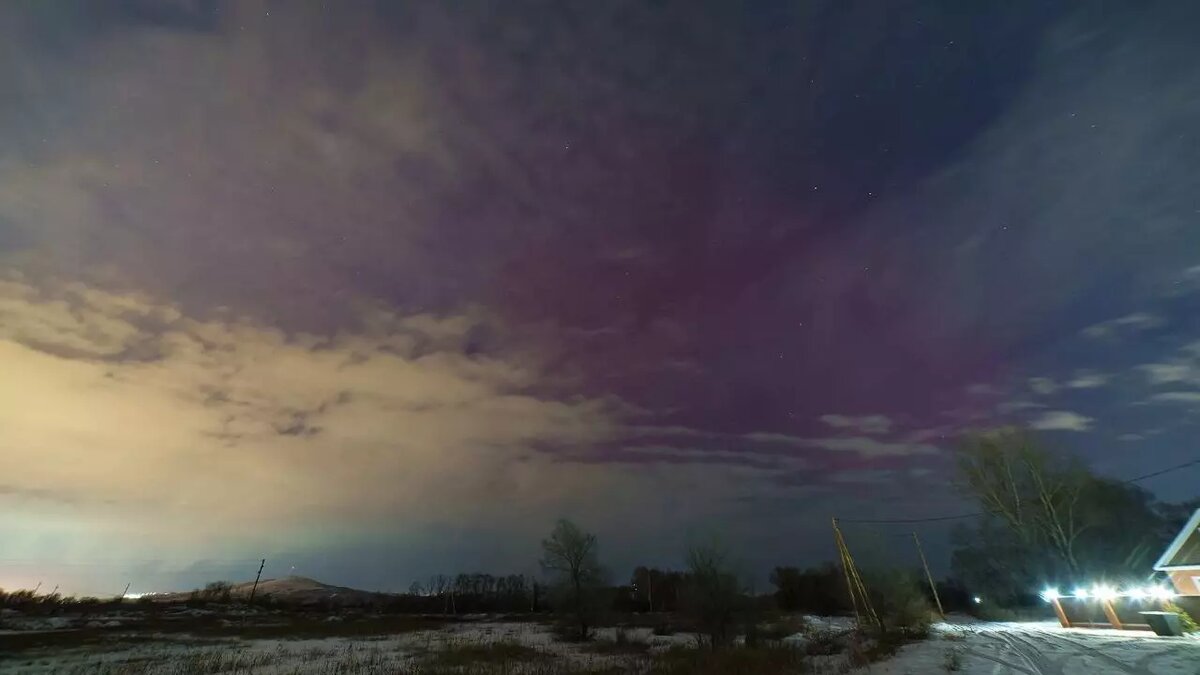     Жители Хакасии засняли северное сияние — получилось очень красиво. Делимся фотографиями!