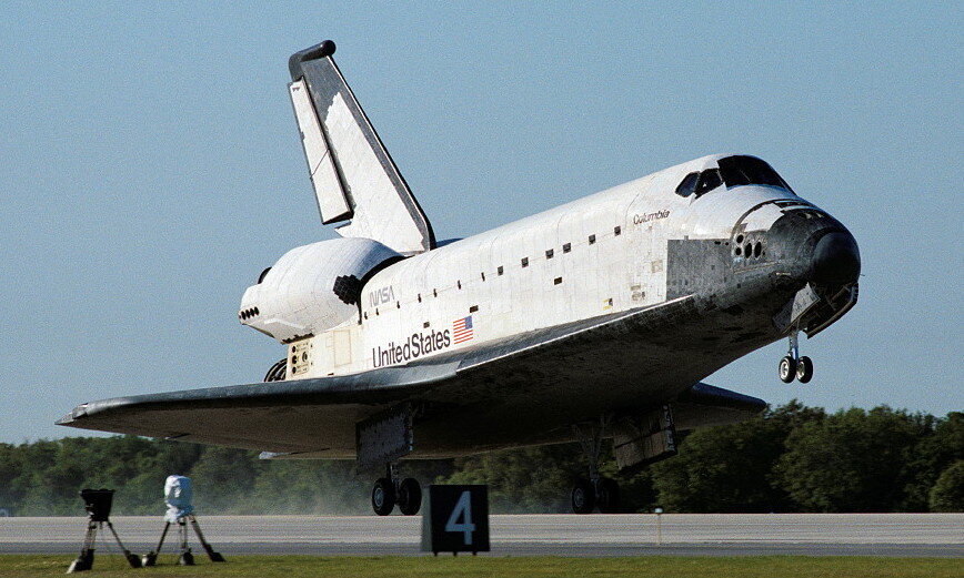 Посадка Space Shuttle