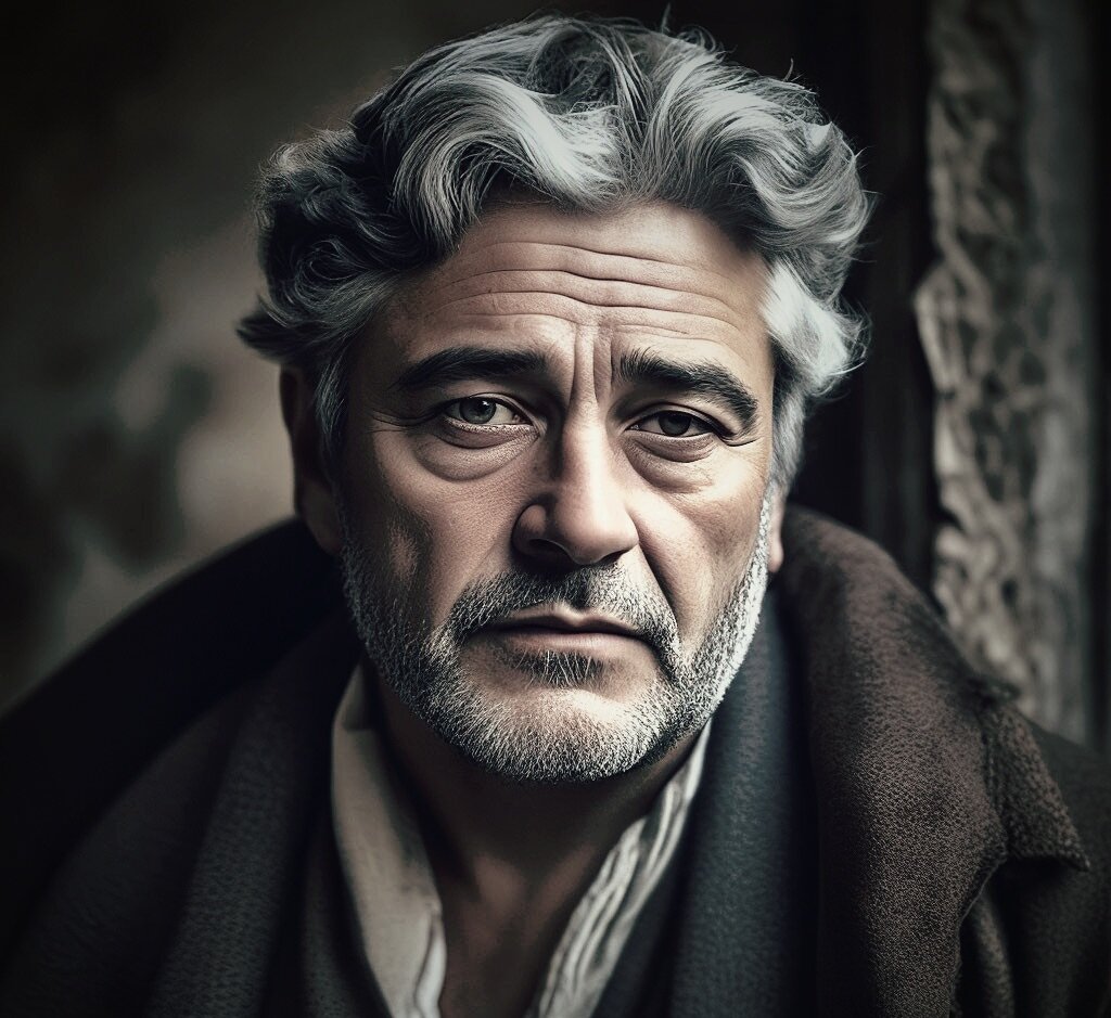 Однажды Винченцо вернулся с прогулки мрачный, словно грозовая туча (нейросеть)