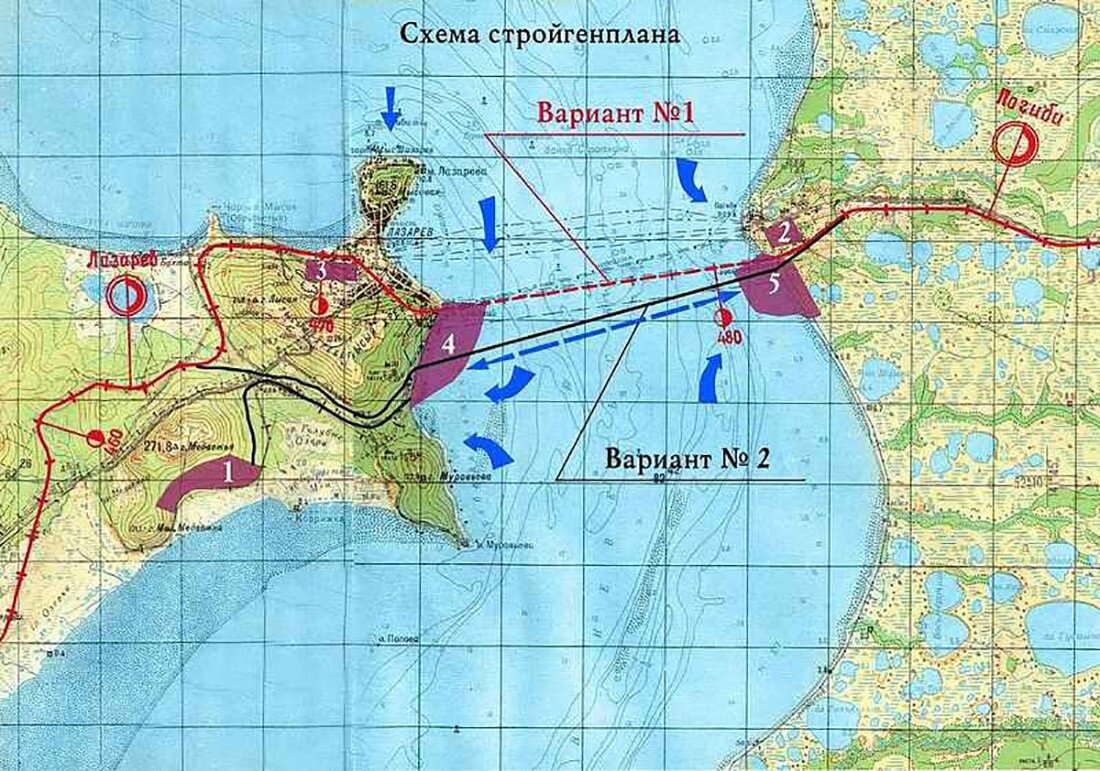 Проект тоннеля на сахалин