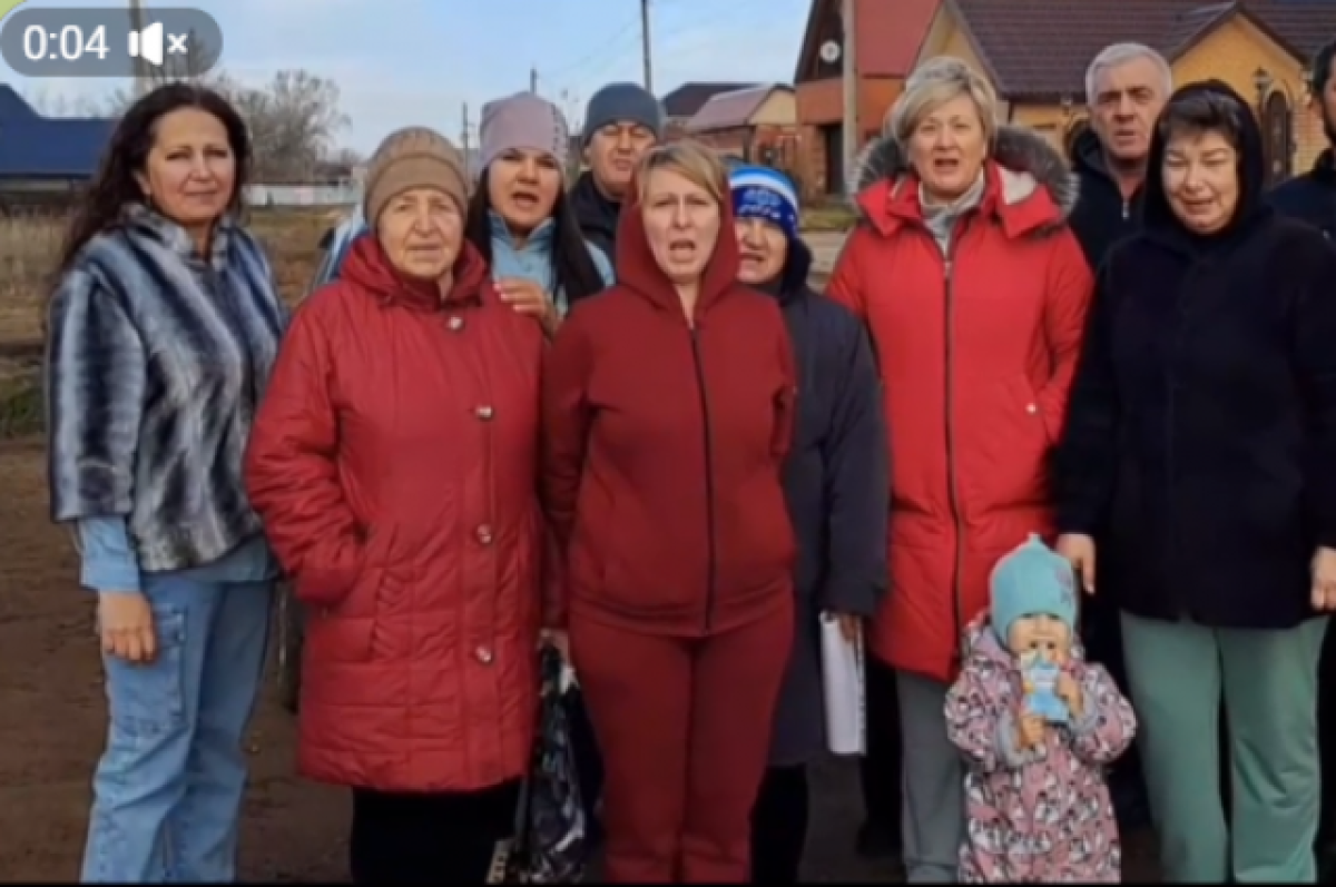    Оренбуржцы записали видеообращение против кладбища