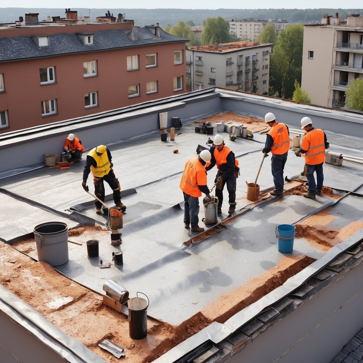 Разработка локальной сметы на текущий ремонт крыши