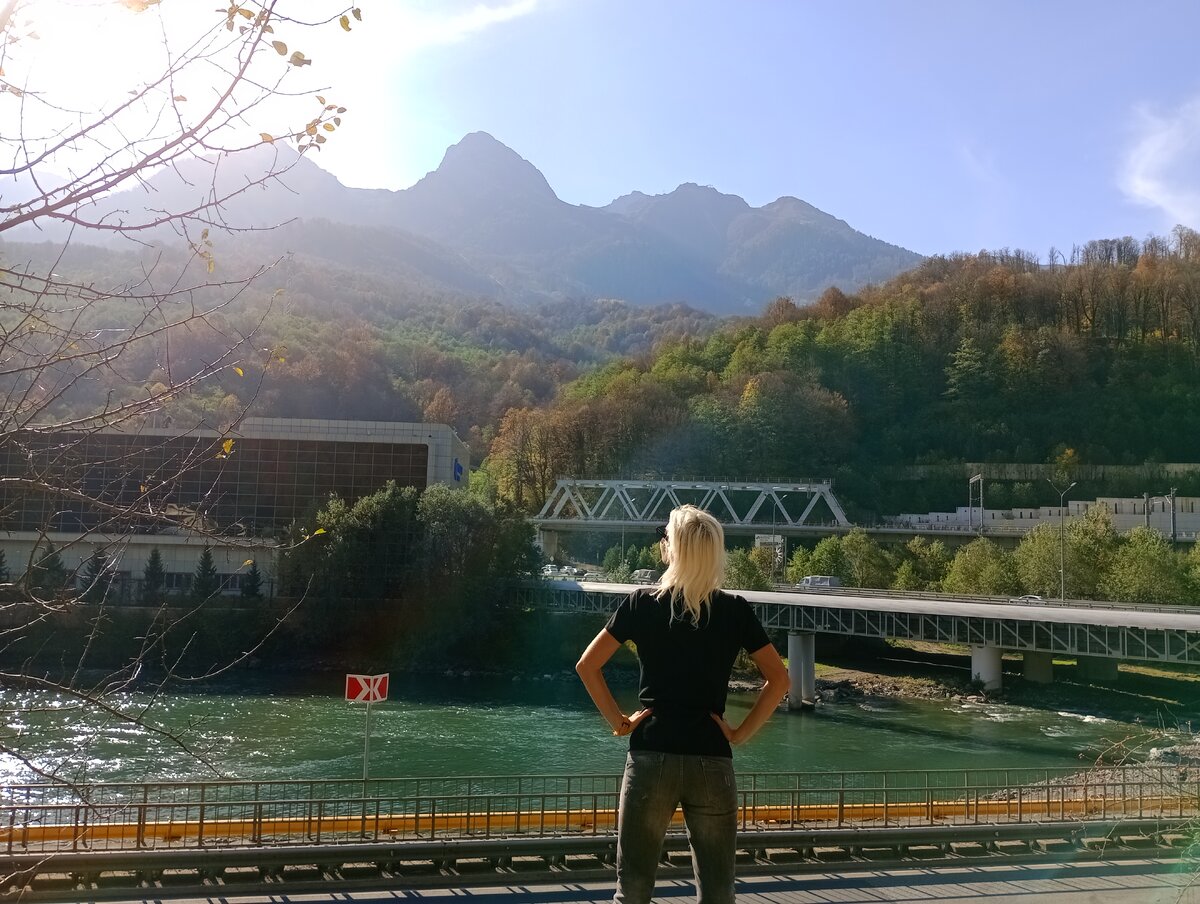 Сегодня мы с Вами в ноябрьских горах Сочи :)