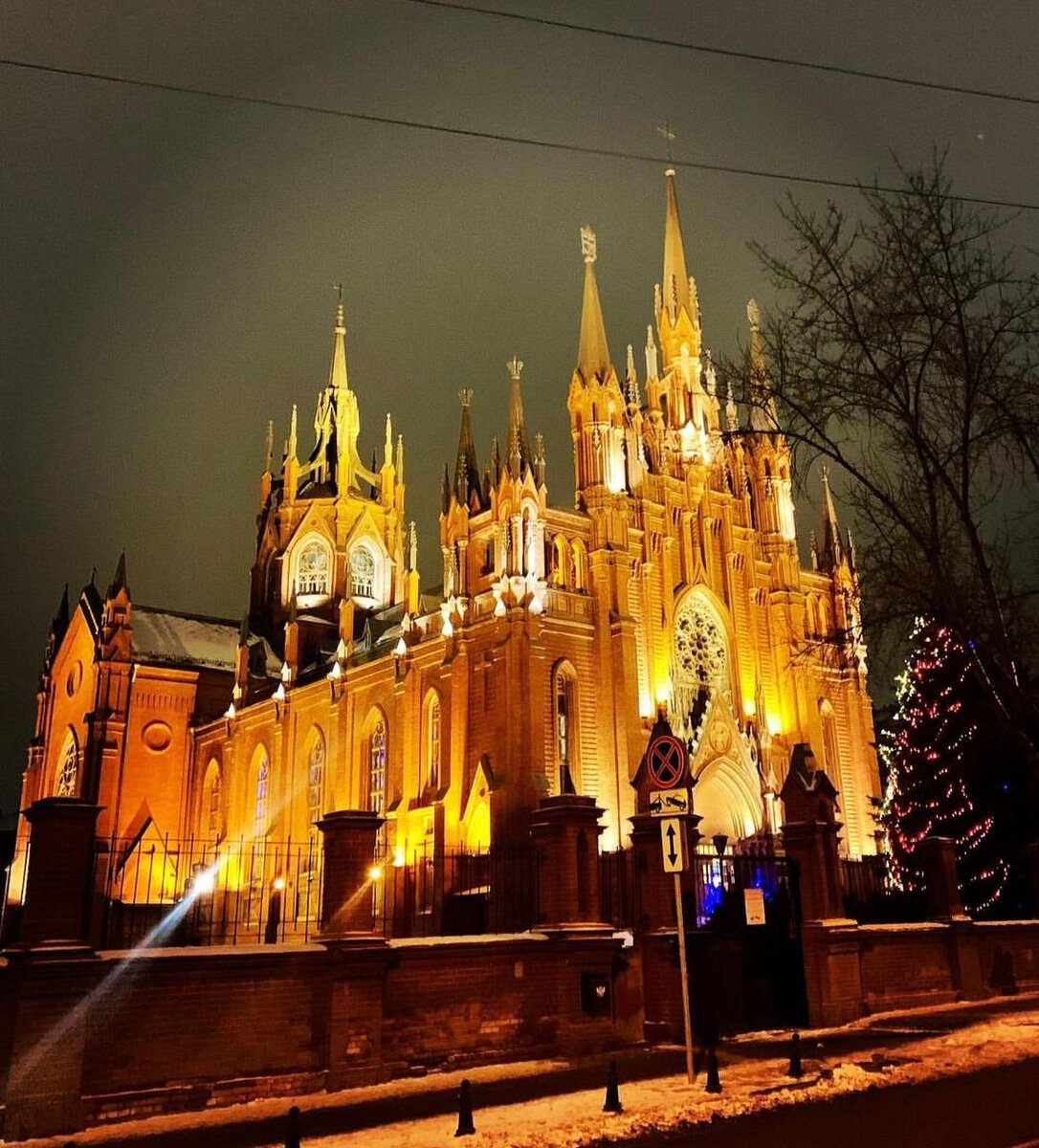 Римско-католический Кафедральный собор Непорочного Зачатия Пресвятой Девы Марии © "Покажу Москву"