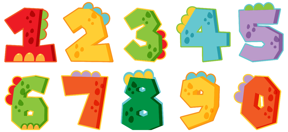 Карточки "Цифры". Скачивайте, распечатывайте, вырезайте и используйте в полезных играх.