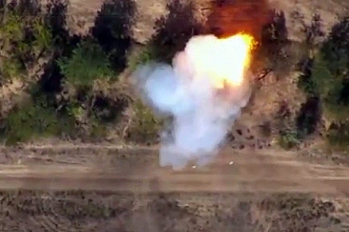    «Ланцет» уничтожил американскую гаубицу M777 в устье Днепра.