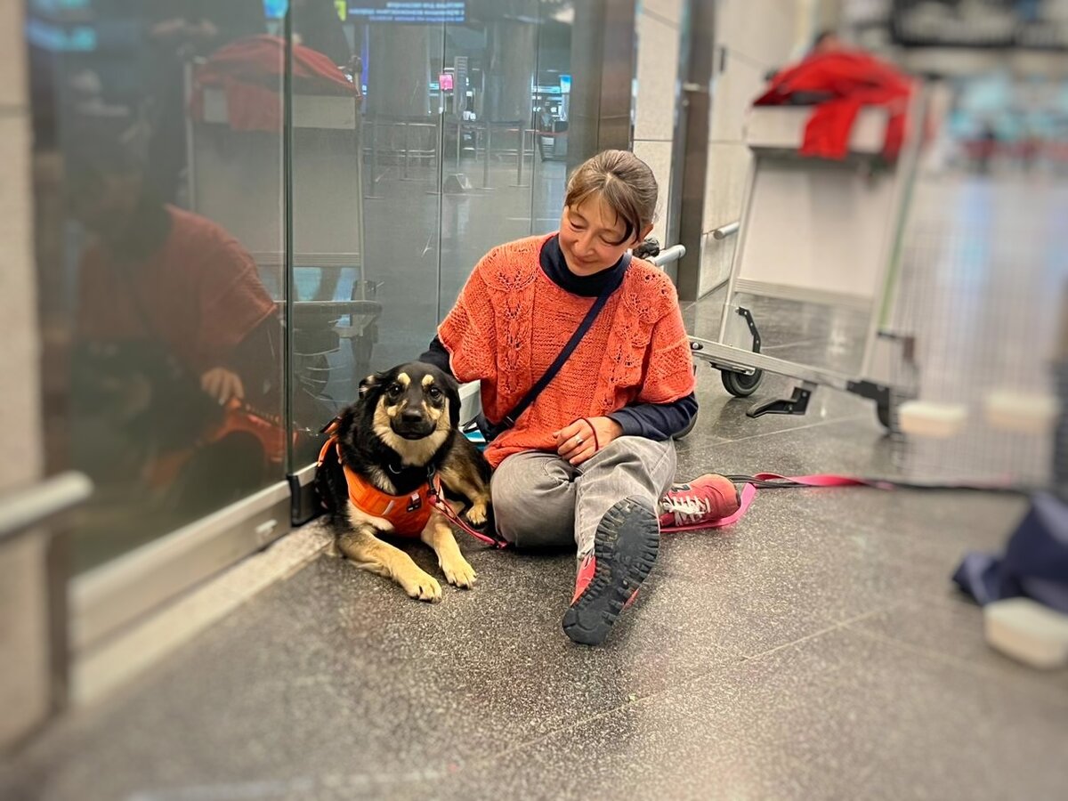 Мы с Рикушей перед вылетом