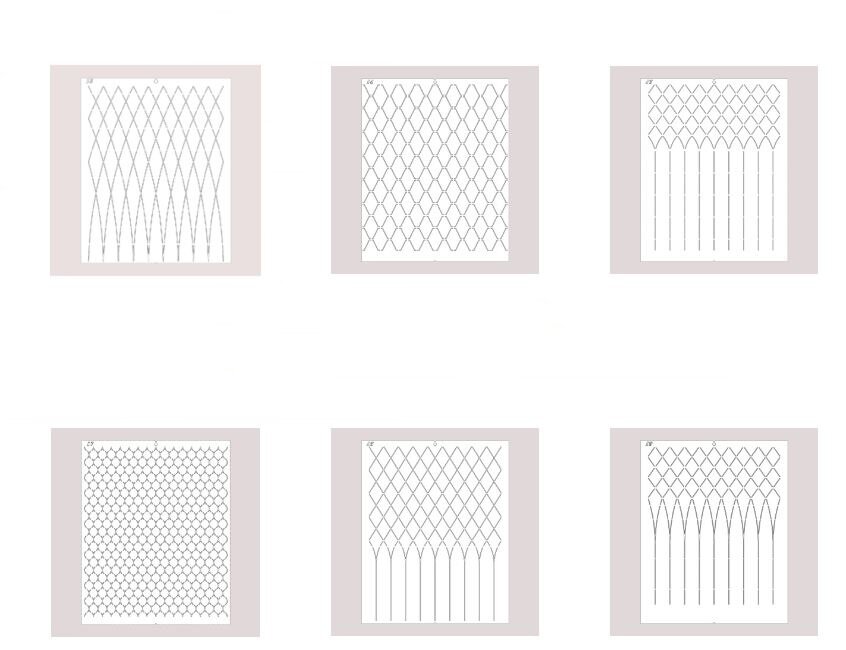 Варианты лекал