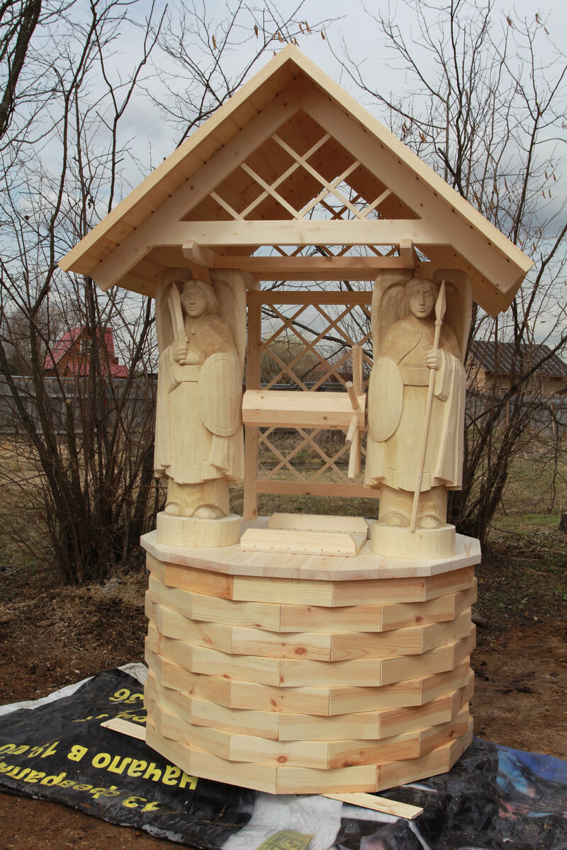 Домик на колодец