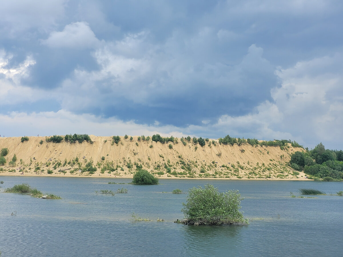 Пейзажи на подходе к карьеру