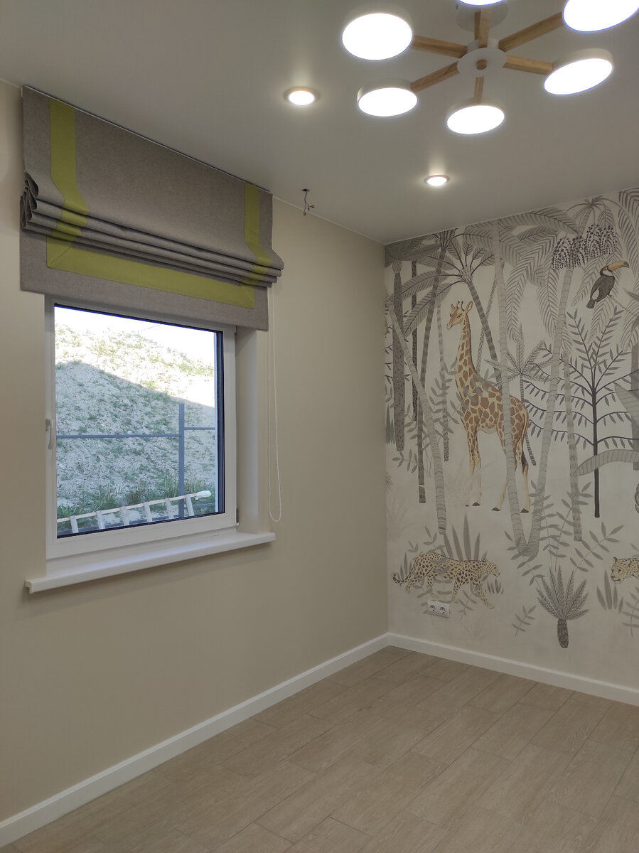 Римская штора  с акриловым  подкладом.